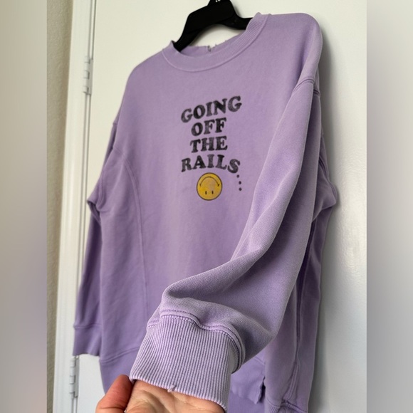 Aerie “Going off the rails” Sweatshirt Size XS/S - Picture 3 of 6